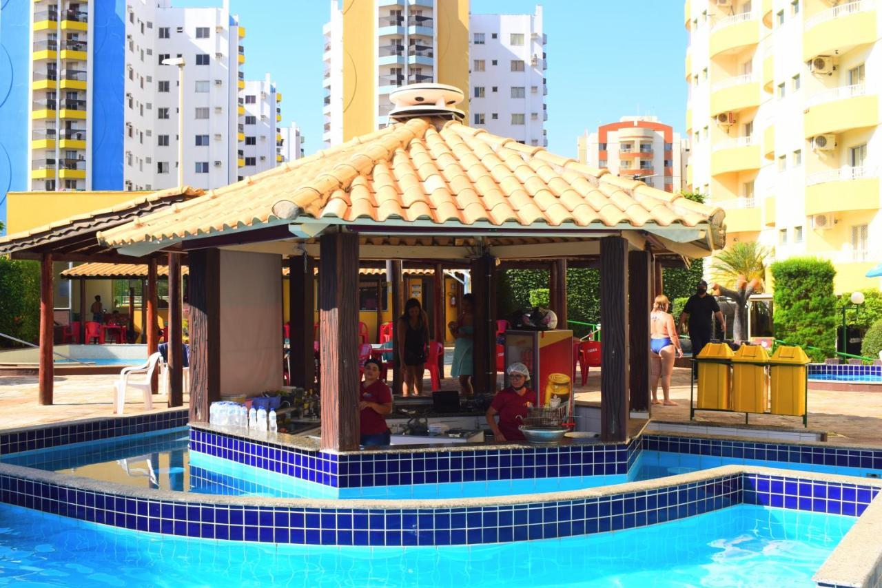 Flat Com Parque Aquatico Aparthotel Caldas Novas Exterior photo