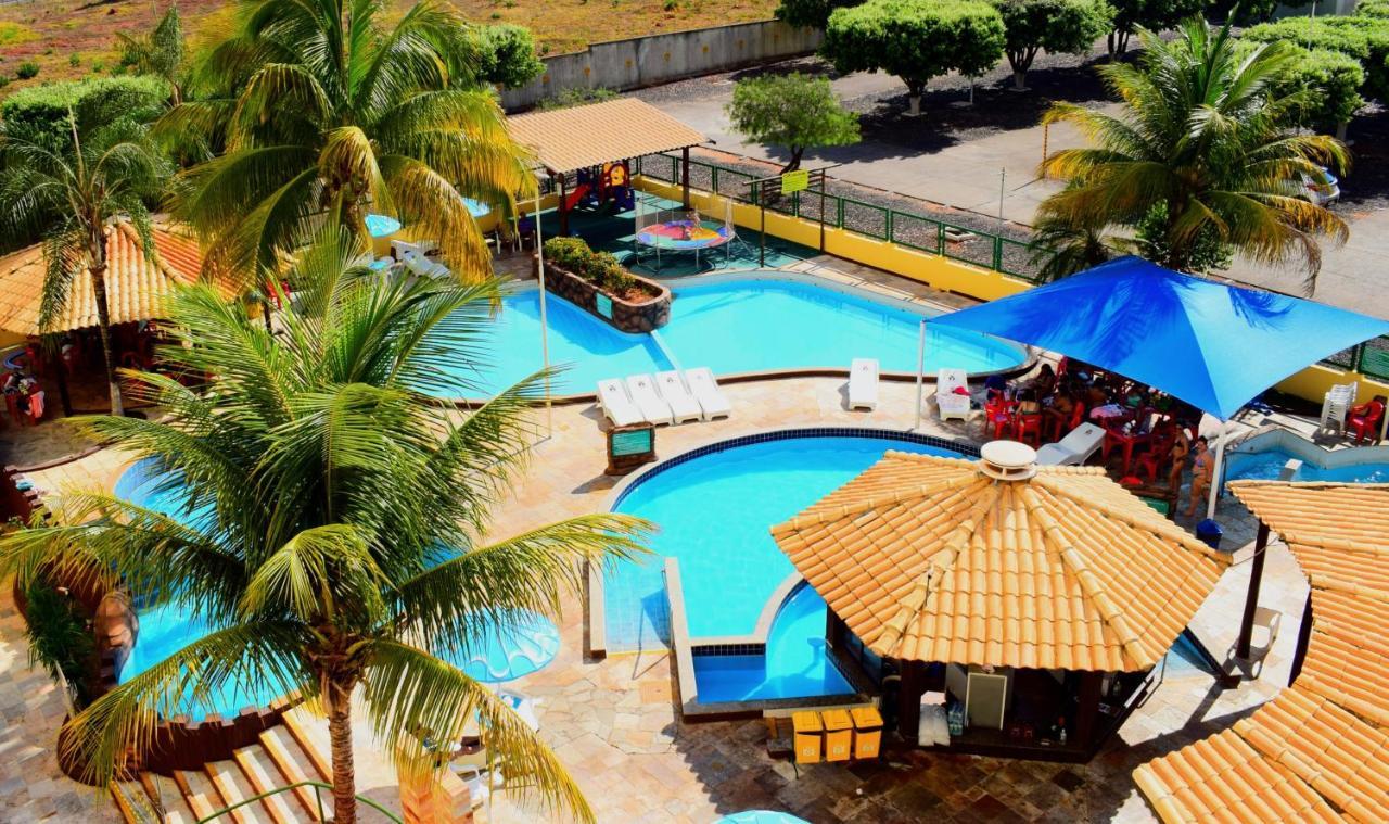 Flat Com Parque Aquatico Aparthotel Caldas Novas Exterior photo