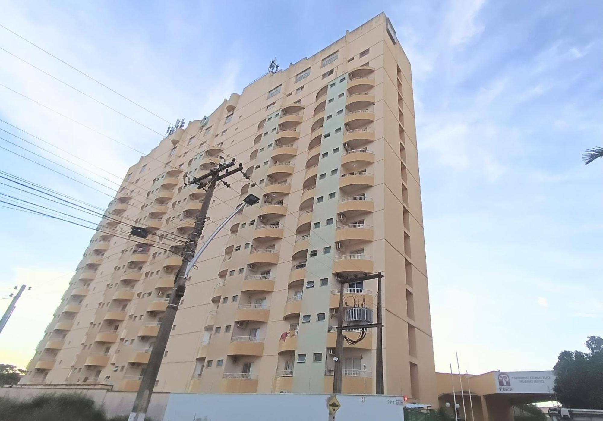 Flat Com Parque Aquatico Aparthotel Caldas Novas Exterior photo